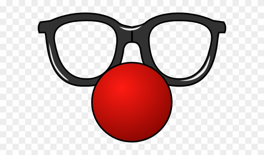 Clip Transparent Stock Clip Glasses Nose - Clown Nose Clipart #1414285