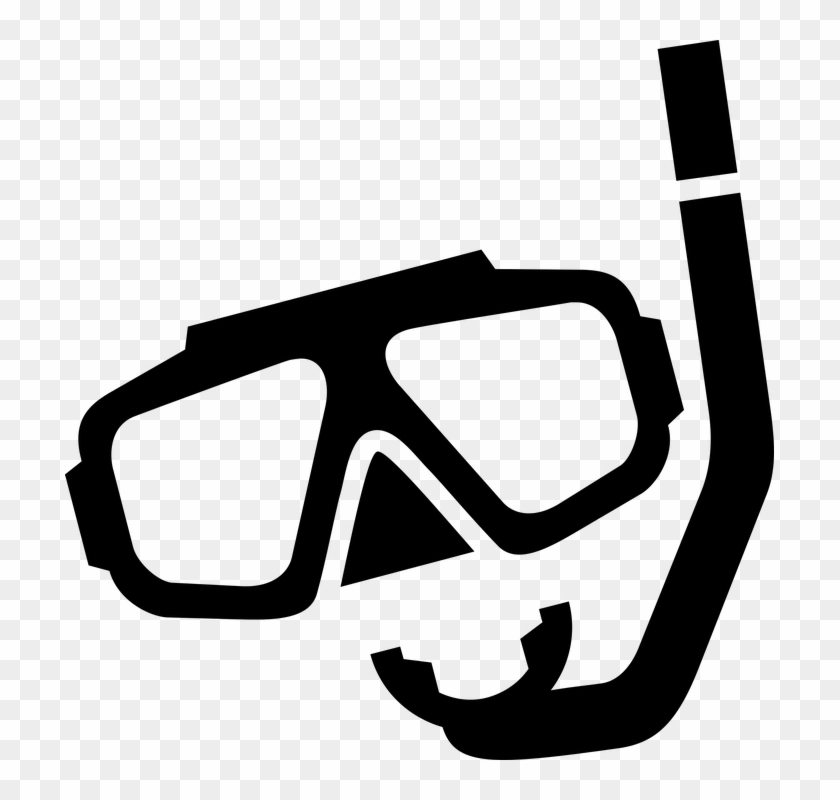 Scuba Diver Clipart Scuba Gear - Scuba Mask Clip Art #1414311