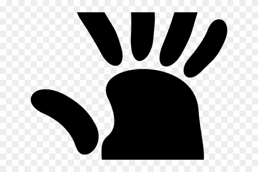 Handprint Clipart Right - Hand Clip Art #1414410