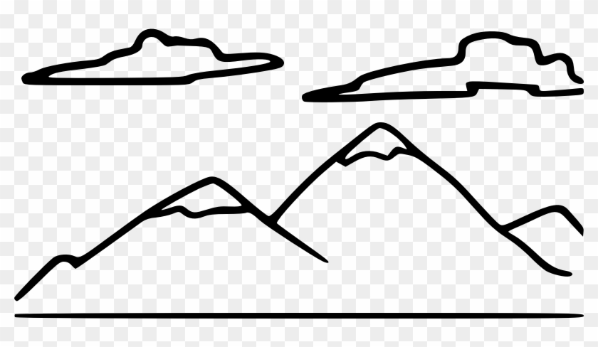 Clipart Mountain Pioneer Log Cabin Log Cabin Quilt - Clip Art Mountain Black And White #1414513