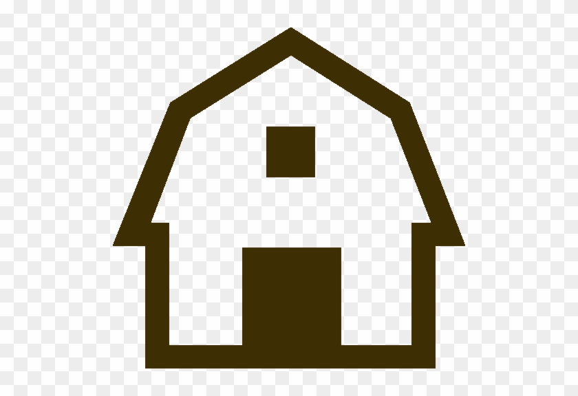 Banner Royalty Free Library Roof Hay Free On - Silhouette Barn Clipart #1414556