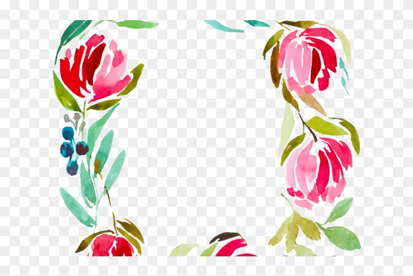 Tulip Clipart Garland - Art #1414597