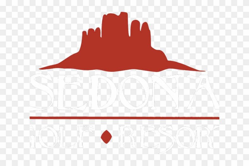 Golf Course Clipart Red - Sedona Arizona Logo #1414651