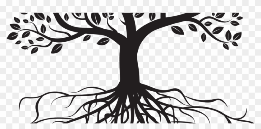 23 Jan 2017 - Tree With Roots Clipart Black And White #1414771