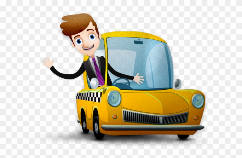 Taxi Driver Clipart Girl Driver - Driver Animation #1414786