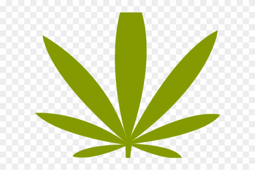Weed Clipart Easy - Como Dibujar Una Marihuana #1414833