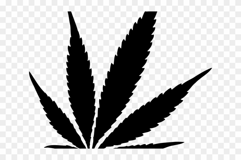 Weed Clipart Weed Leaf - Transparent Marijuana Leaf Vector #1414899