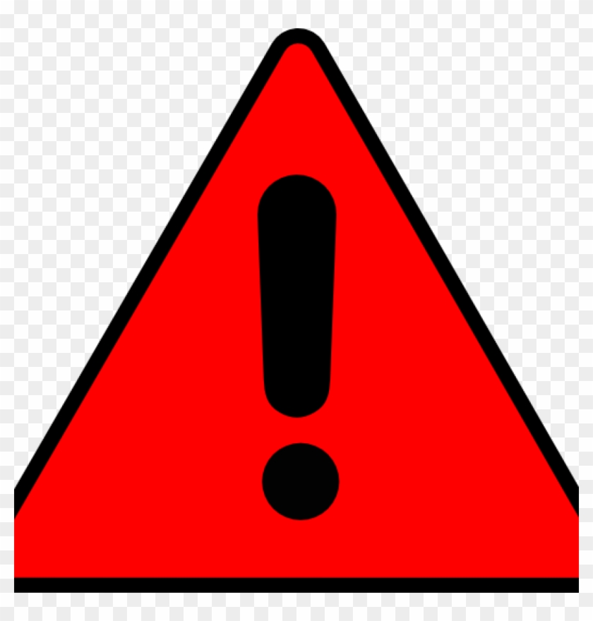 Alert Clip Art Alert Clip Art Warning Triangle Clip - ビックリ マーク 素材 フリー #1414929