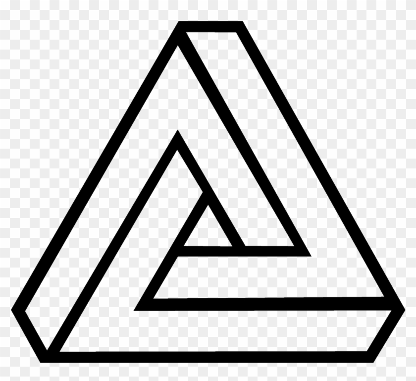 Tribar Fill Template Gif Tattoo Triangle Pinterest - Cool Easy Logos To Draw #1414973