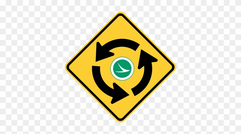 Pages Learn About Roundabouts - Traffic Circle Sign #1414981