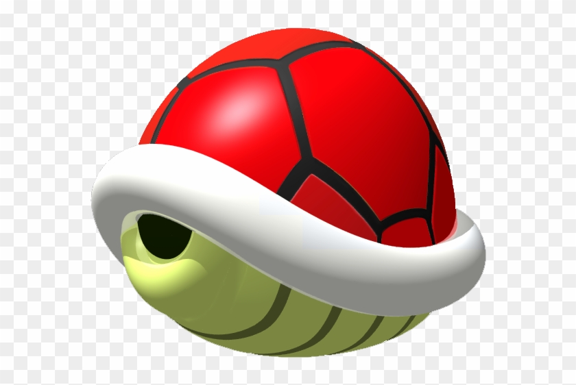 Shell Clipart Red Shell - Super Mario Turtle Shell #1414993