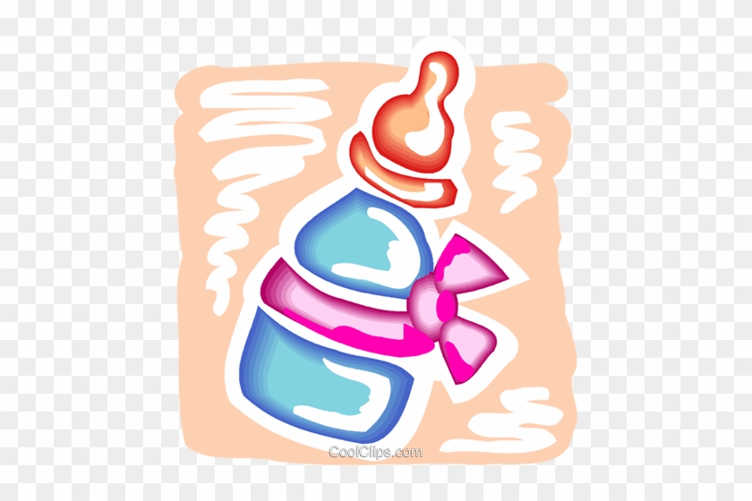 Baby Bottles Royalty Free Vector Clip Art Illustration - Baby Bottles Royalty Free Vector Clip Art Illustration #1415010