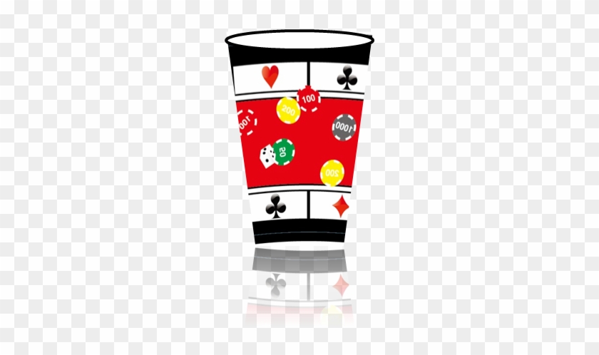 Casino Night Cups 8pkt - Casino #1415035