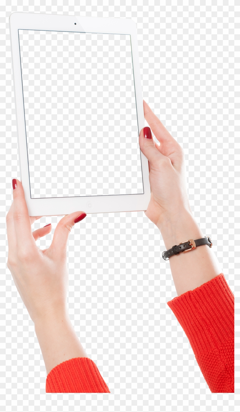 Ipad Clipart Hand Holding - Girl Hand Holding Png #1415181