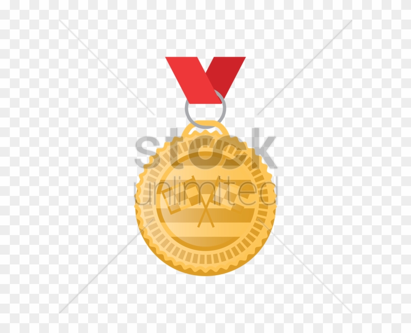 Gold Medal Clipart Gold Medal Clip Art - Emblem #1415185