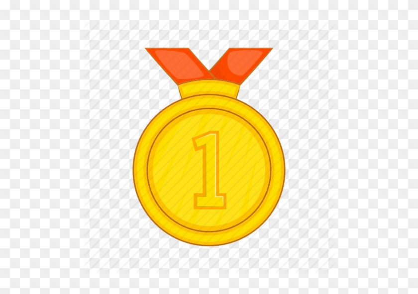 Gold Medal Clipart Gold Medal - Medal #1415202