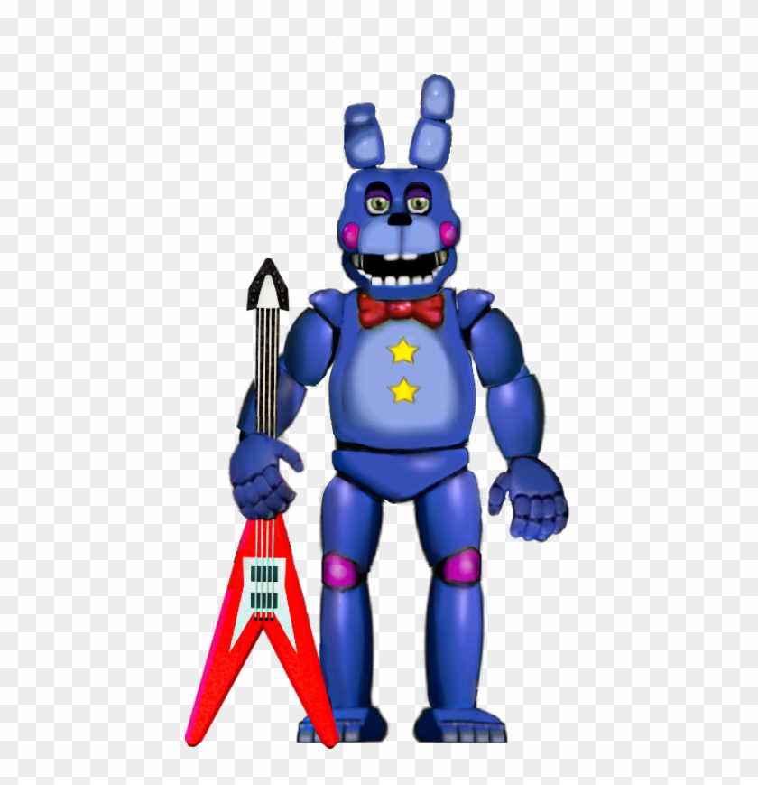 Transparent Resource Clipart - Fnaf 6 Rockstar Bonnie, HD Png Download ,  Transparent Png Image - PNGitem