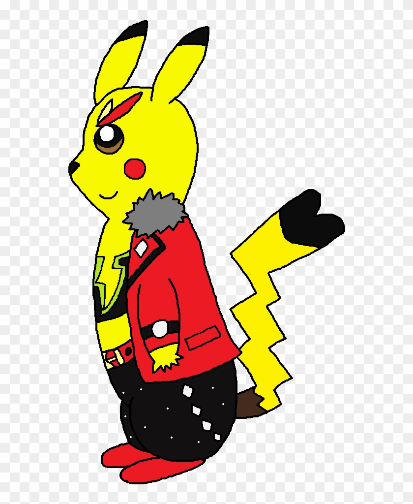 Pikachu Rock Star By Rebeccachu - Pikachu Fan Art #1415224