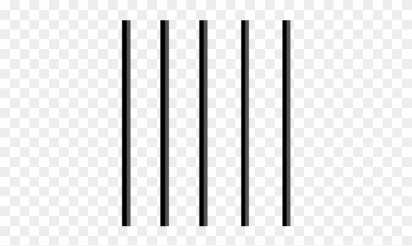 Jail Bars Clipart - Black And White Jail Bars #1415230