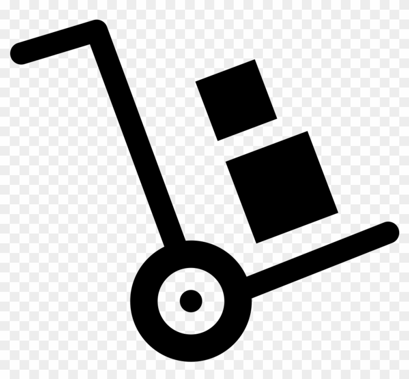 Clipart Train Trolley - Man Pushing Trolley Icon #1415283