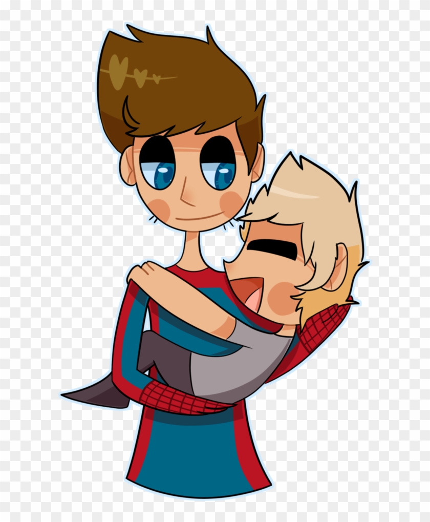 Peter Parker Stark And Barry Rogers By Kitkatangels - Cartoon #1415451