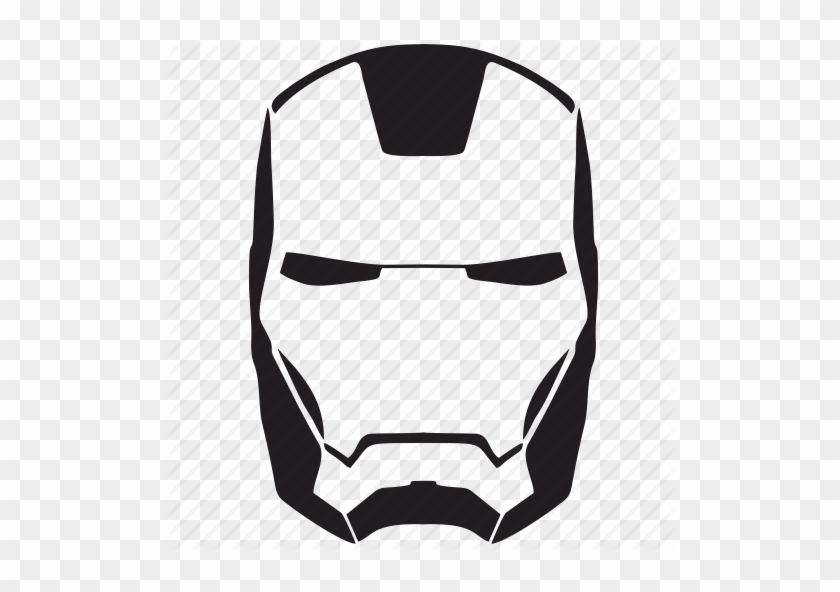 Iron Man Silhouette Clipart Iron Man Stencil Clip Art - Stencil Marvel #1415539