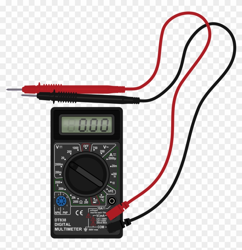 Clip Art Black And White Download With Test Icons Png - Multimeter Png #1415562