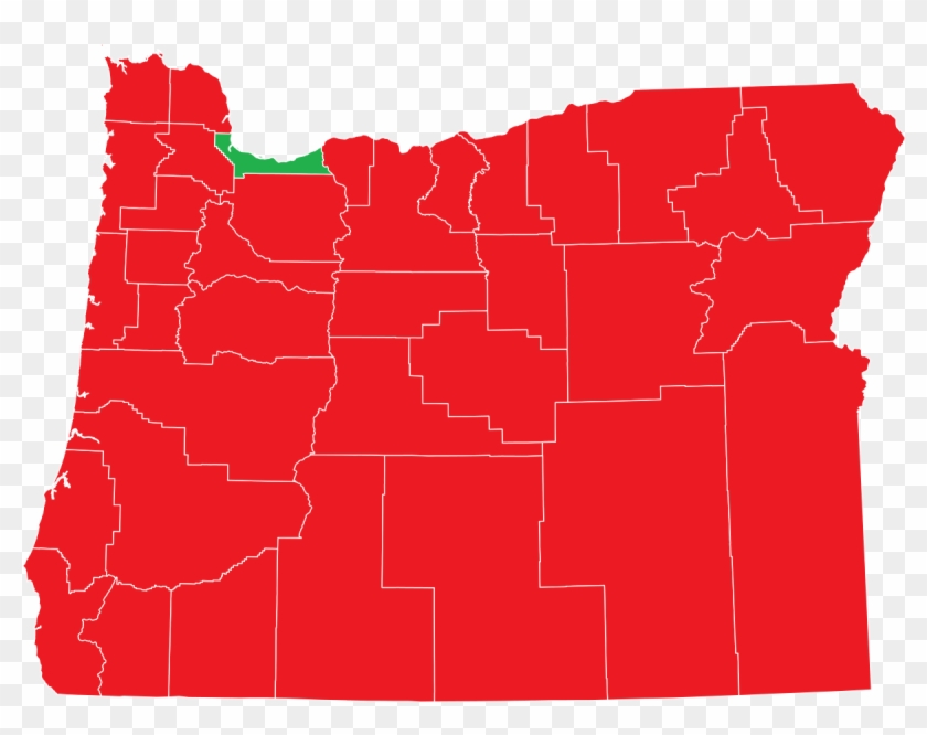 Portland Oregon Political Map #1415575