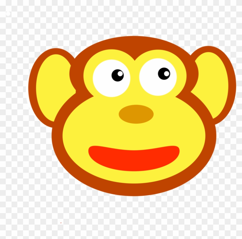 Primate Monkey Baboons Western Gorilla Smiley - Cartoon #1415584