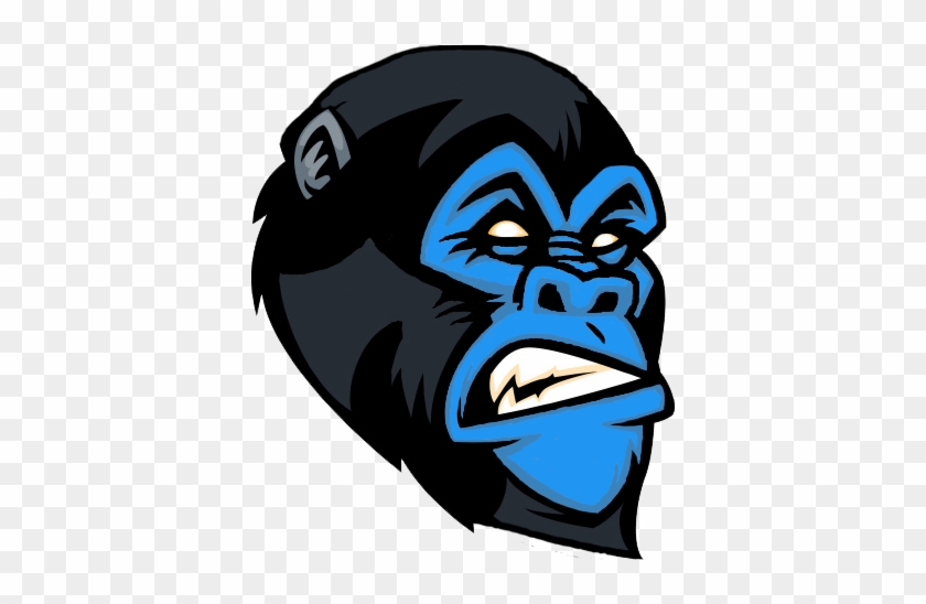 Cartoon Gorilla Head Png #1415608