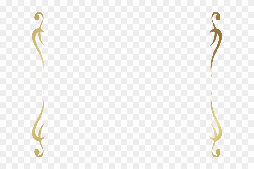 Decorative Border Clipart Fancy - Fancy Borders Png Gold #1415693