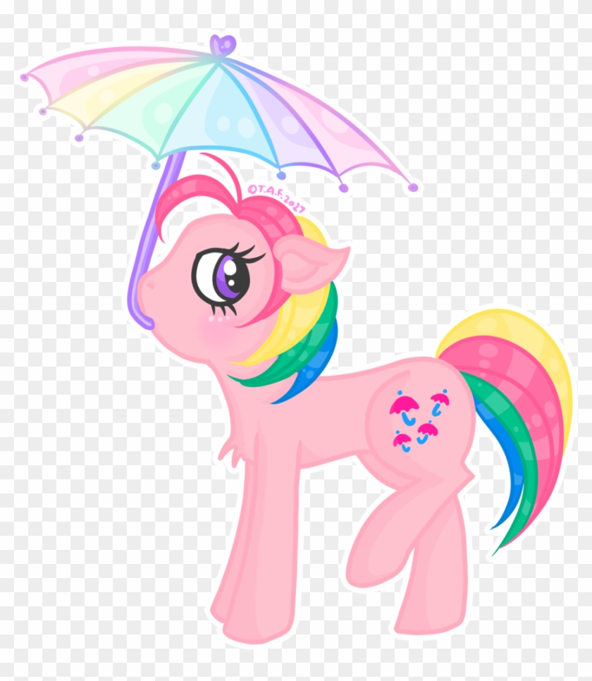 Crystal-sushi, Earth Pony, Female, G1, Mare, Parasol, - Sushi Crystal #1415729