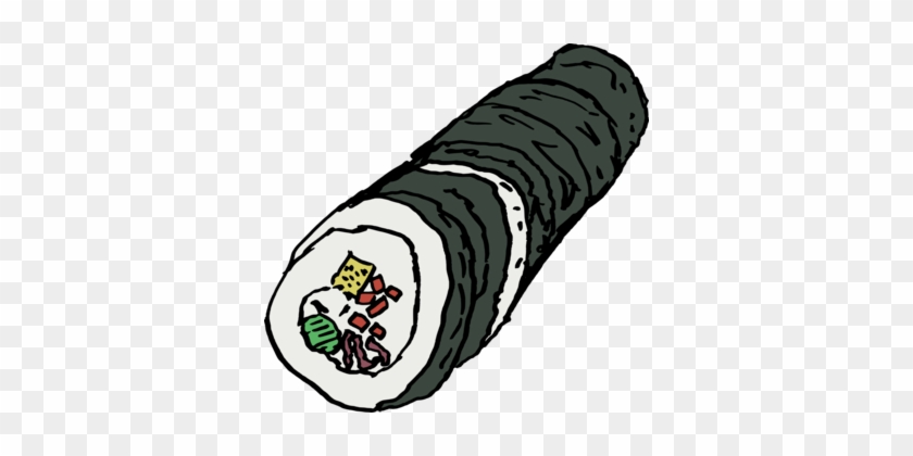 Gimbap Sushi Korean Cuisine Japanese Cuisine Computer - Korean Clip Art #1415733