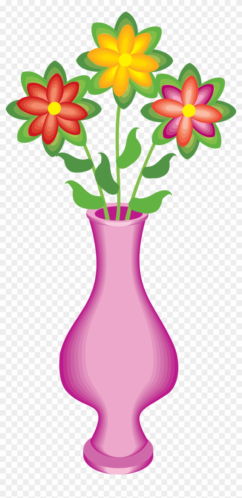 Vase Png - Ваза С Цветами Клипарт #1415776