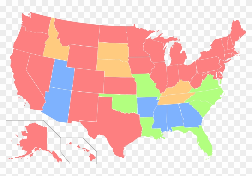 Free Download Sat Vs Act Popularity Clipart Sat Act - States With Death Penalty #1415800