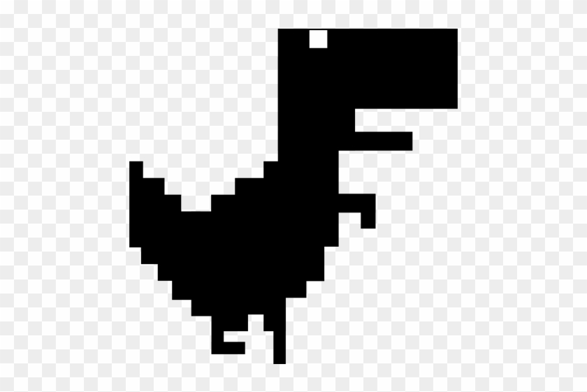 Pixel Clipart Tyrannosaurus Rex - T Rex Google Png #1415840