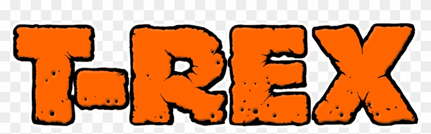 Orange Clipart T Rex - T Rex Tape Logo #1415863
