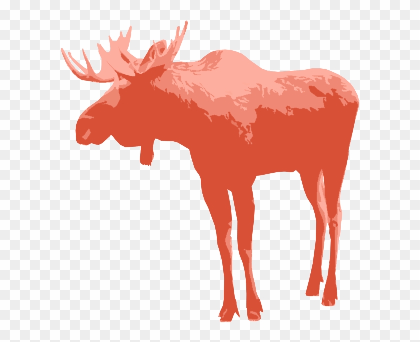 Elk Clipart Wildlife Alaska - Moose Png #1415871