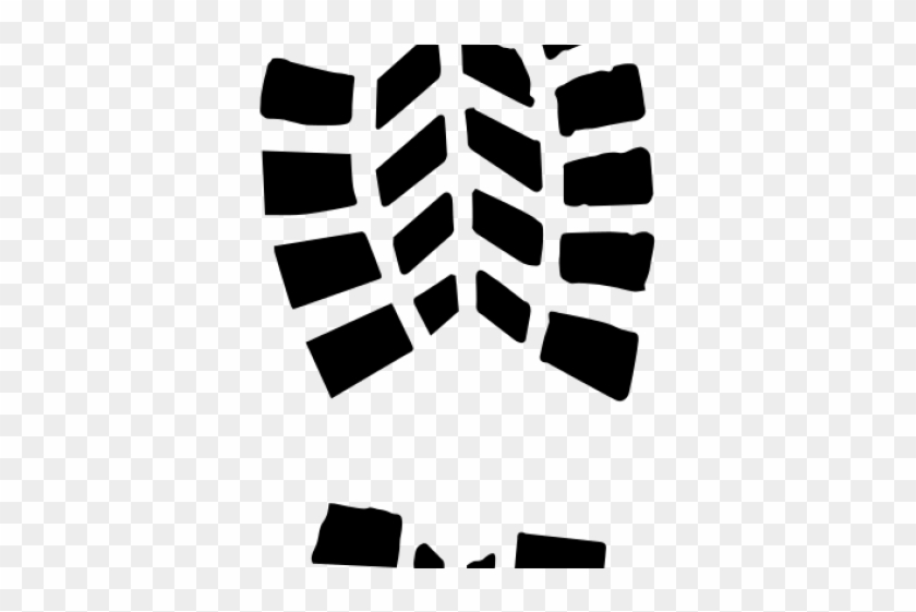 Hiking Clipart Boot Tread - Boot Print Png #1415939