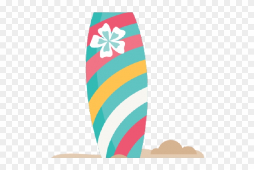 Surf Board Clipart - Transparent Surfboard Png #1415983