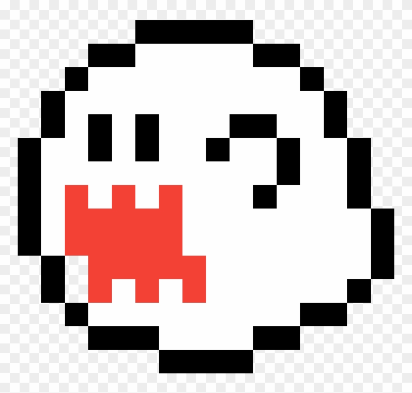 Mario - Monster - Boo - Redbubble Mario Bros Game Ghost Fantasma 8-bits Scarf #1416028