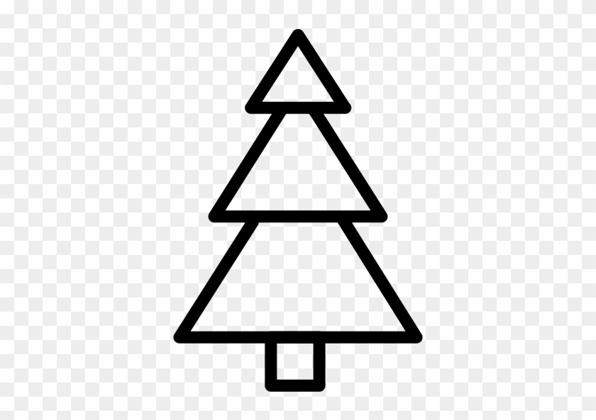 Art Gallery - Christmas Tree Outline Png #1416037