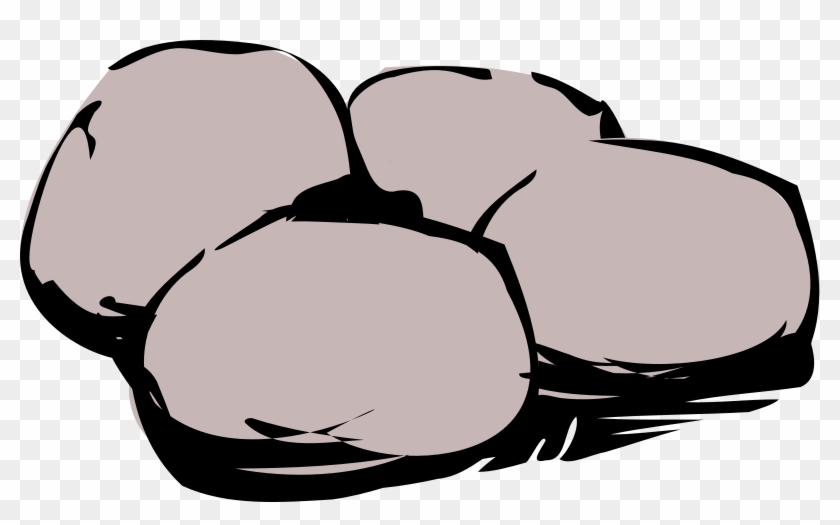 Rock Computer Icons Boulder Cartoon Diagram - Clip Art Boulder #1416181