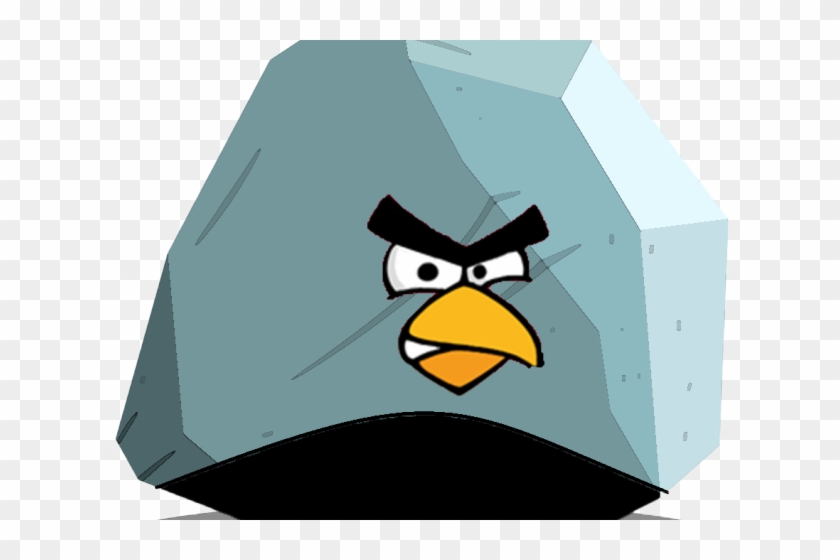 Boulder Clipart Eagle - Angry Birds Icon #1416183