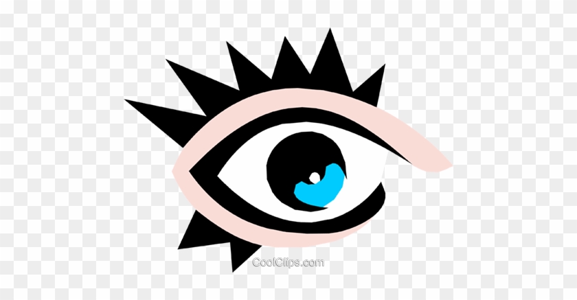 Eyes Royalty Free Vector Clip Art Illustration - Eye Symbol #1416196
