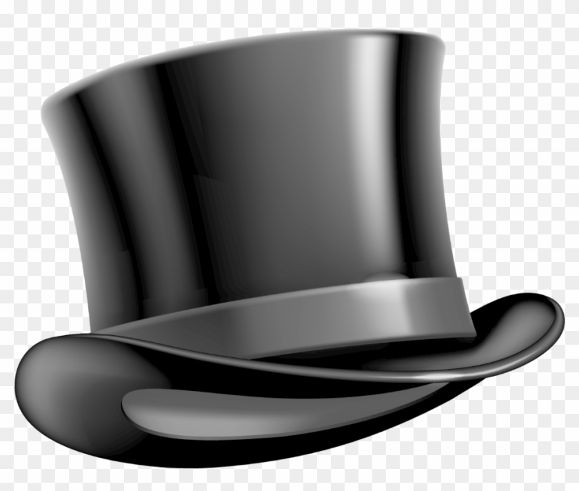 Top Hat Clipart Butterfly Clipart - Top Hat Transparent Png #1416392