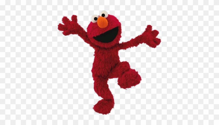 Sesame Street Transparent Stickpng - Elmo Dancing Gif Png #1416471