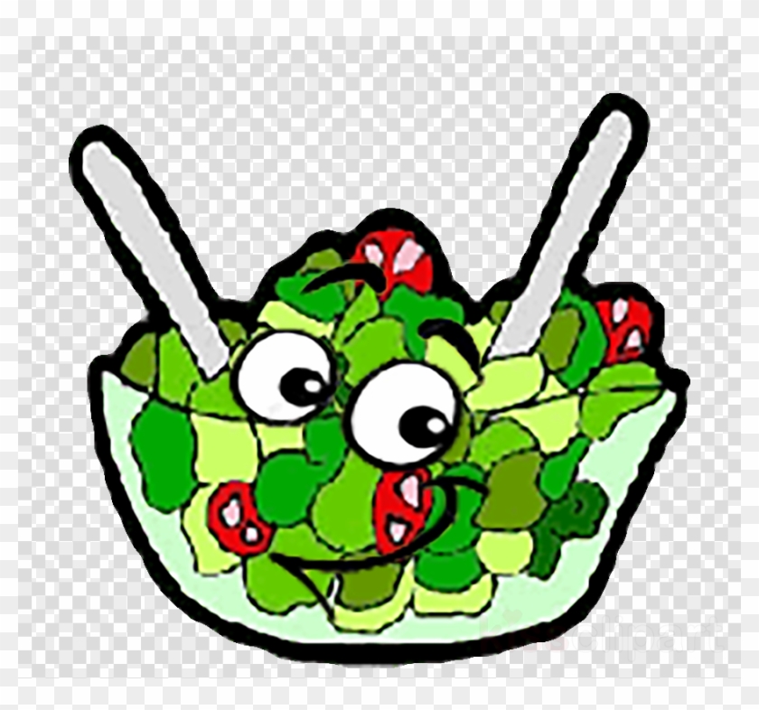 Garden Salad Clipart Caesar Salad Taco Salad Clip Art - Cartoon Picture Of Salad #1416473