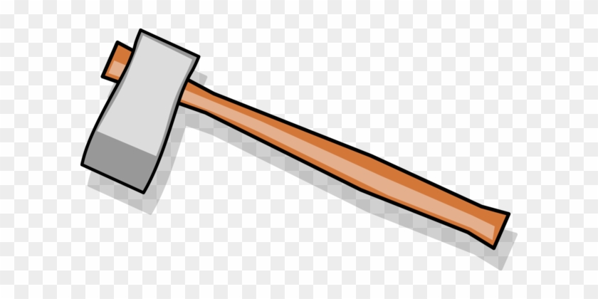 Cleaving Axe Hatchet Wood Splitting Tool - Clipart Of Axe #1416487