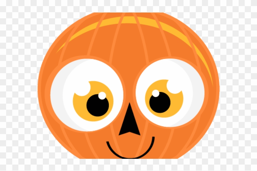 Nose Clipart Pumpkin - Cartoon Cute Pumpkin Head #1416854